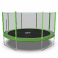 Батут DFC TRAMPOLINE FITNESS с сеткой 14FT-TR-LG - 4